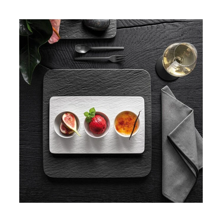 Villeroy & Boch Manufacture Rock Blanc Dip Bowl 3 Villeroy & Boch Manufacture Rock Blanc Dip Bowl - Image 3