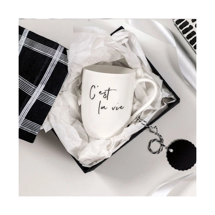 Villeroy & Boch Statement Mug - C'est La Vie 3 Villeroy & Boch Statement Mug - C'est La Vie - Image 3