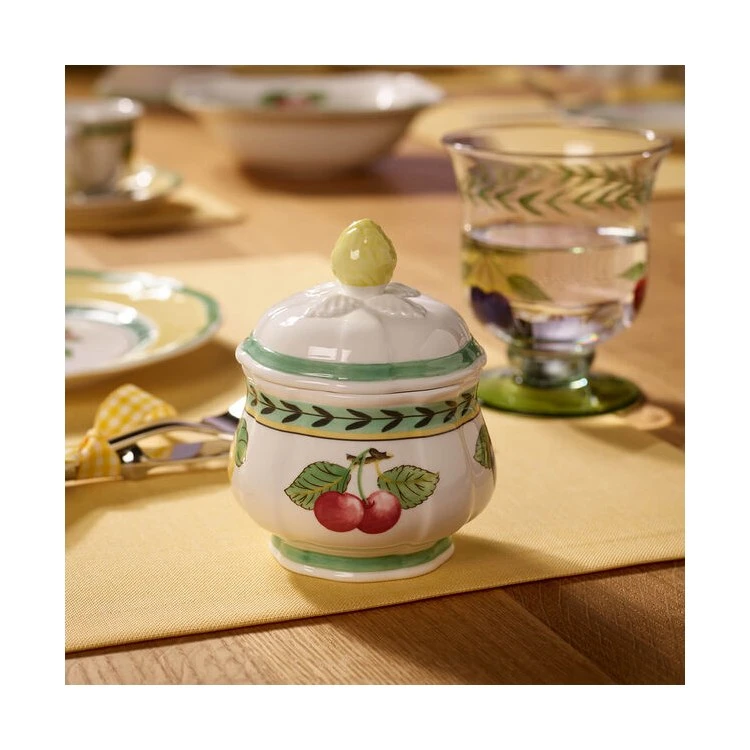 Villeroy & Boch French Garden Fleurence Covered Sugar 2 Villeroy & Boch French Garden Fleurence Covered Sugar - Image 2