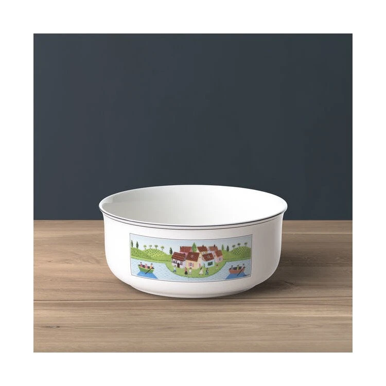 Villeroy & Boch Design Naif Round Vegetable Bowl 1 Villeroy & Boch Design Naif Round Vegetable Bowl