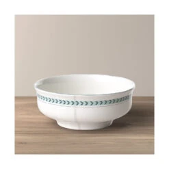 Villeroy & Boch French Garden Green Line Round Vegetable Bowl