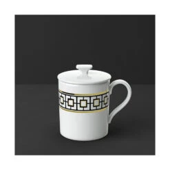 Villeroy & Boch MetroChic Gifts Mug With Lid