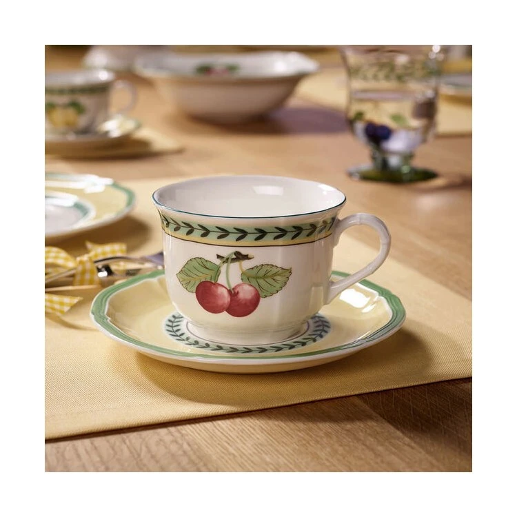Villeroy & Boch French Garden Fleurence Breakfast/Cream Soup Saucer 2 Villeroy & Boch French Garden Fleurence Breakfast/Cream Soup Saucer - Image 2