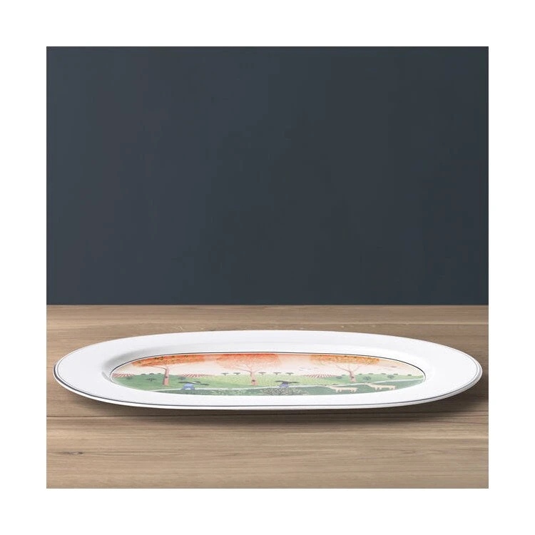 Villeroy & Boch Design Naif Oval Platter 2 Villeroy & Boch Design Naif Oval Platter - Image 2