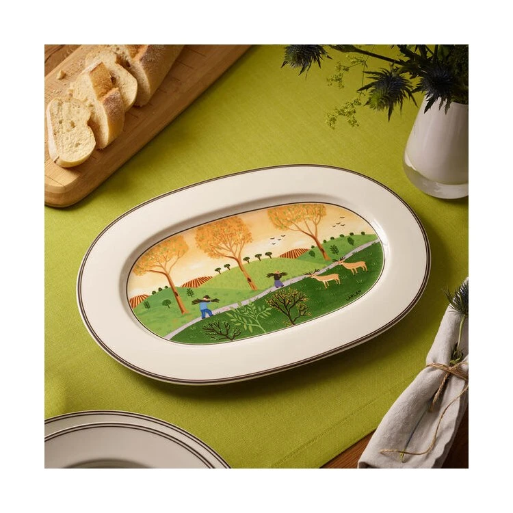 Villeroy & Boch Design Naif Oval Platter 3 Villeroy & Boch Design Naif Oval Platter - Image 3