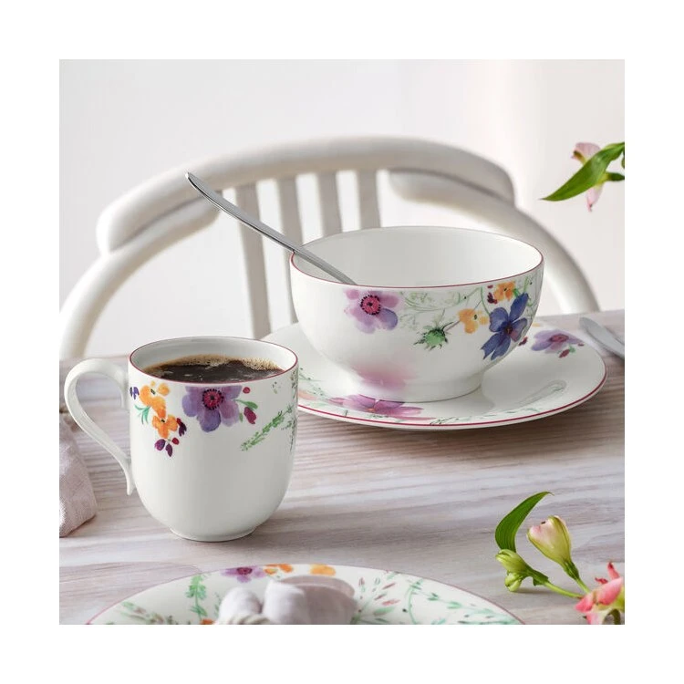 Villeroy & Boch Mariefleur Basic Salad Plate (All Over) 2 Villeroy & Boch Mariefleur Basic Salad Plate (All Over) - Image 2