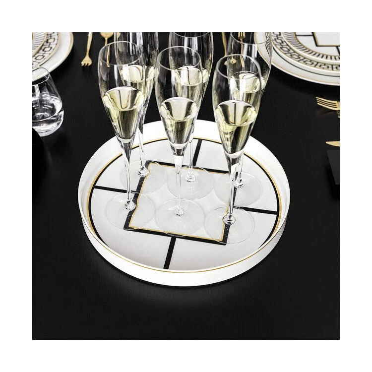 Villeroy & Boch MetroChic Gifts Decorative Tray Round 4 Villeroy & Boch MetroChic Gifts Decorative Tray Round - Image 4