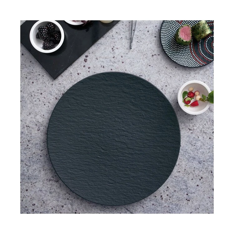 Villeroy & Boch Manufacture Rock Pizza/Buffet Plate 2 Villeroy & Boch Manufacture Rock Pizza/Buffet Plate - Image 2