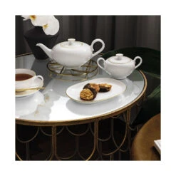 Villeroy & Boch Anmut Gold Pickle Dish/Gravy Stand -Villeroy - Boch Store 1129226 2