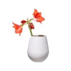 Villeroy & Boch Manufacture Collier Blanc Small Carre Vase -Villeroy - Boch Store 1129228 2