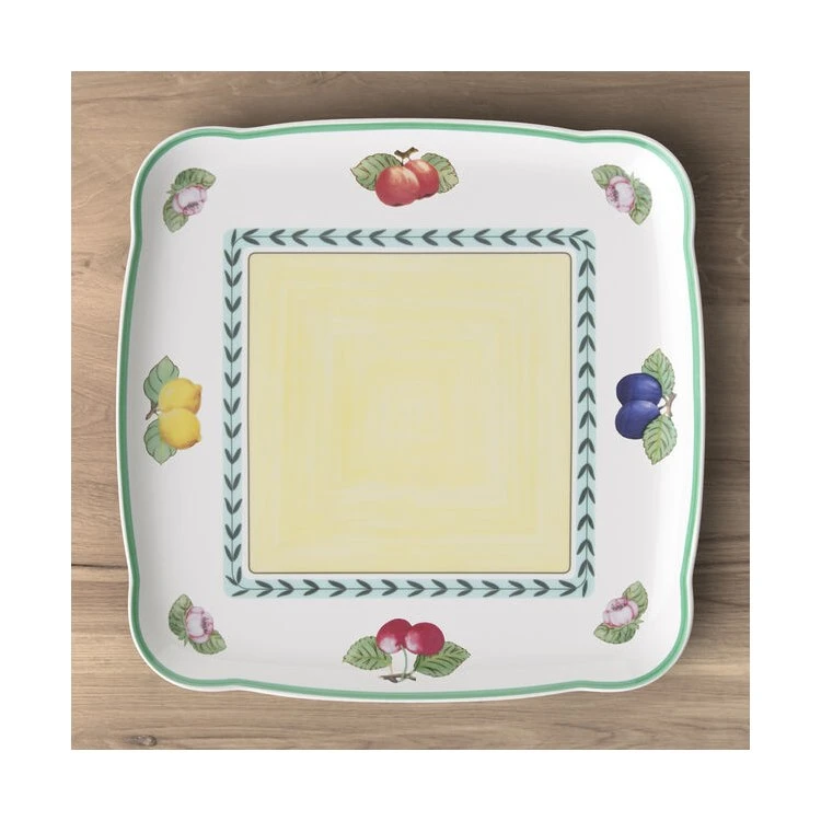 Villeroy & Boch Charm & Breakfast French Garden Square Platter 1 Villeroy & Boch Charm & Breakfast French Garden Square Platter