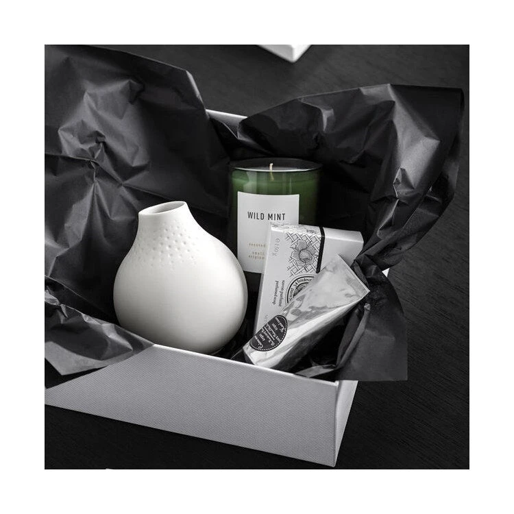 Villeroy & Boch Manufacture Collier Blanc Small Perle Vase 2 Villeroy & Boch Manufacture Collier Blanc Small Perle Vase - Image 2