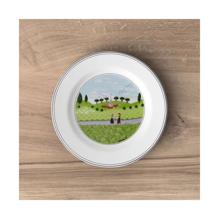 Villeroy & Boch Design Naif Bread & Butter Plate #6 Boy & Girl 1 Villeroy & Boch Design Naif Bread & Butter Plate #6 Boy & Girl