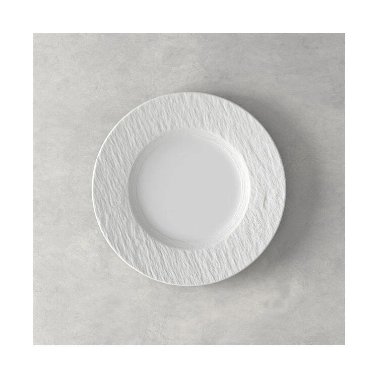 Villeroy & Boch Manufacture Rock Blanc Salad Plate 1 Villeroy & Boch Manufacture Rock Blanc Salad Plate