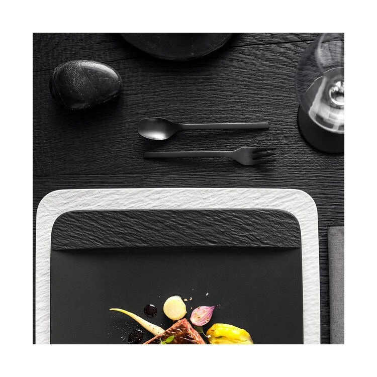 Villeroy & Boch Manufacture Rock Blanc Dinner Plate Square 3 Villeroy & Boch Manufacture Rock Blanc Dinner Plate Square - Image 3