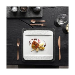 Villeroy & Boch Manufacture Rock Blanc Dinner Plate Square 10 Villeroy & Boch Manufacture Rock Blanc Dinner Plate Square -Villeroy - Boch Store 1129320 4 12e438cd 9031 4aee 867a 8fed36626c4f