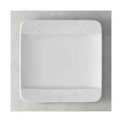 Villeroy & Boch Manufacture Rock Blanc Dinner Plate Square