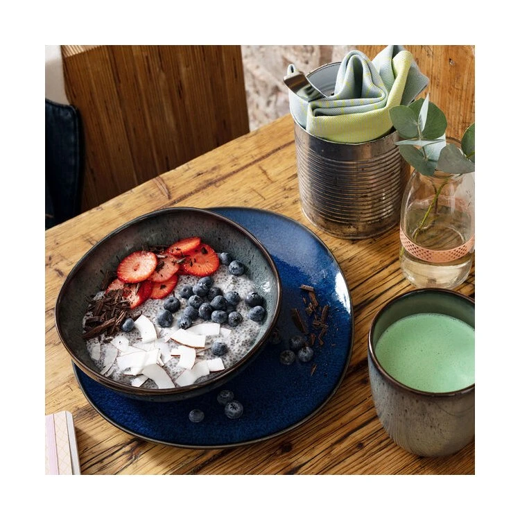 Villeroy & Boch Lave Bleu Salad Plate 3 Villeroy & Boch Lave Bleu Salad Plate - Image 3