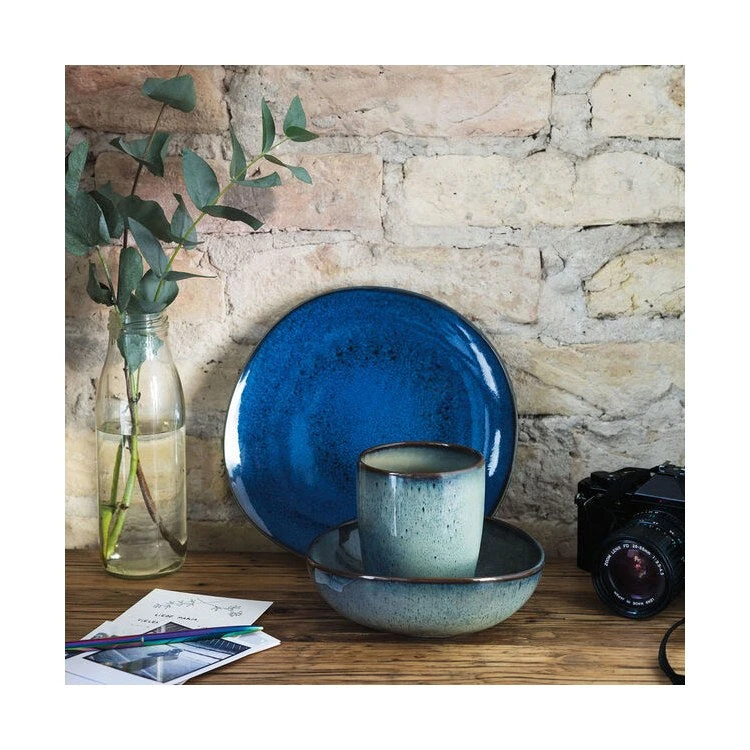 Villeroy & Boch Lave Bleu Salad Plate 4 Villeroy & Boch Lave Bleu Salad Plate - Image 4