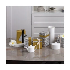 Villeroy & Boch MetroChic Blanc Gifts Decorative Tray Round 7 Villeroy & Boch MetroChic Blanc Gifts Decorative Tray Round -Villeroy - Boch Store 1129428 3