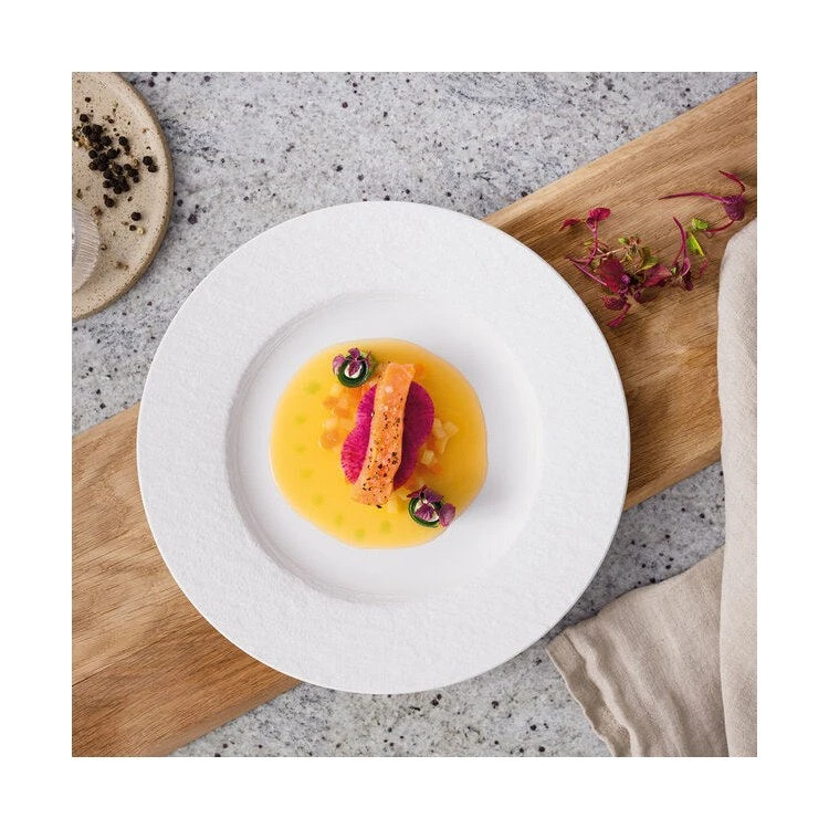 Villeroy & Boch Manufacture Rock Blanc Dinner Plate 3 Villeroy & Boch Manufacture Rock Blanc Dinner Plate - Image 3