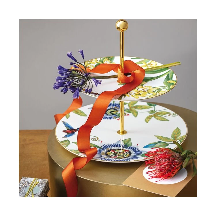 Villeroy & Boch Amazonia Two-Tier Server 4 Villeroy & Boch Amazonia Two-Tier Server - Image 4