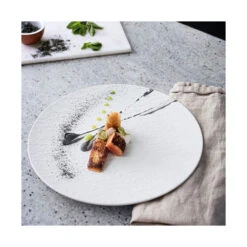 Villeroy & Boch Manufacture Rock Blanc Pizza/Buffet Plate -Villeroy - Boch Store 1129503 2