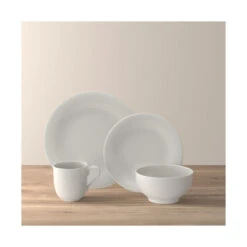 Villeroy & Boch New Cottage Basic Four-Piece Dinnerware Place Setting