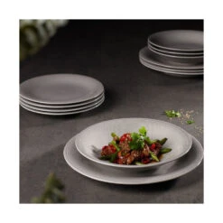 Villeroy & Boch Color Loop Stone Twelve-Piece Dinnerware Starter Set 5 Villeroy & Boch Color Loop Stone Twelve-Piece Dinnerware Starter Set -Villeroy - Boch Store 1129516 2