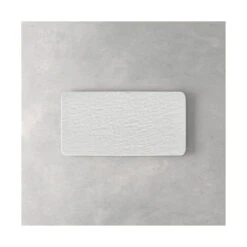 Villeroy & Boch Manufacture Rock Blanc Large Rectangular Serving Plate