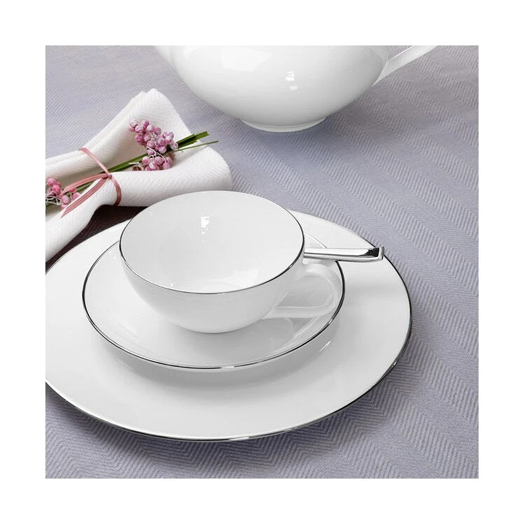 Villeroy & Boch Anmut Platinum No1 Five-Piece Dinnerware Place Setting 2 Villeroy & Boch Anmut Platinum No1 Five-Piece Dinnerware Place Setting - Image 2