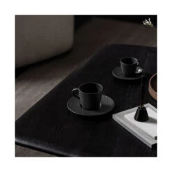 Villeroy & Boch Manufacture Rock Medium Coffee Saucer 5 Villeroy & Boch Manufacture Rock Medium Coffee Saucer -Villeroy - Boch Store 1129576 2