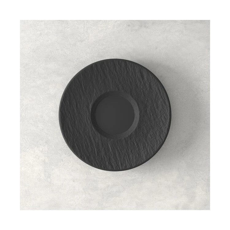 Villeroy & Boch Manufacture Rock Medium Coffee Saucer 1 Villeroy & Boch Manufacture Rock Medium Coffee Saucer