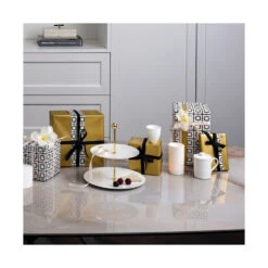 Villeroy & Boch MetroChic Blanc Gifts Two-Tier Server -Villeroy - Boch Store 1129585 2
