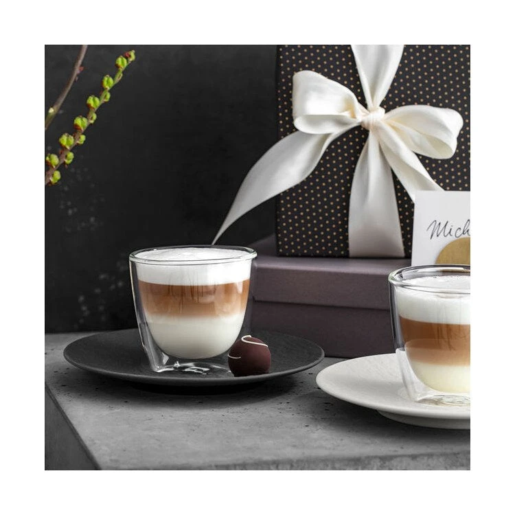 Villeroy & Boch Manufacture Rock Large Coffee Saucer 4 Villeroy & Boch Manufacture Rock Large Coffee Saucer - Image 4