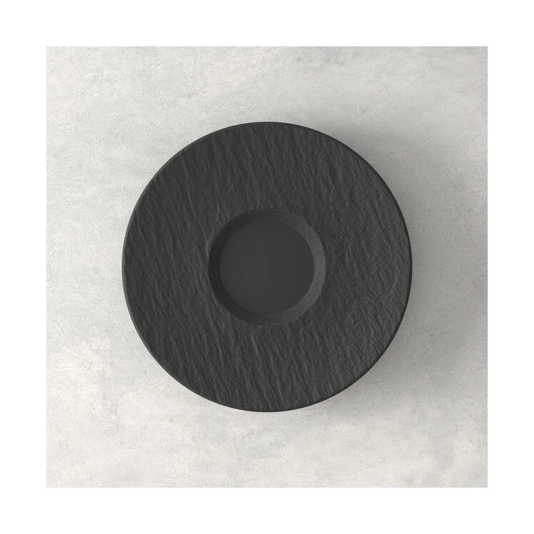 Villeroy & Boch Manufacture Rock Large Coffee Saucer 1 Villeroy & Boch Manufacture Rock Large Coffee Saucer