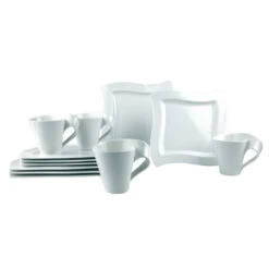 Villeroy & Boch New Wave 12-Piece Dinnerware Set