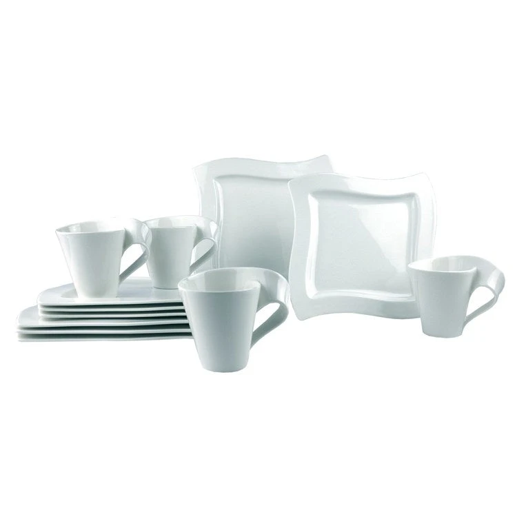 Villeroy & Boch New Wave 12-Piece Dinnerware Set 1 Villeroy & Boch New Wave 12-Piece Dinnerware Set