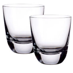 Villeroy & Boch American Bar Straight Bourbon Double Old Fashioned Tumblers Set Of 2