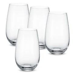 Villeroy & Boch Entree Water Tumbler/Cocktail Glasses Set Of 4