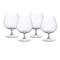 Villeroy & Boch Purismo Special Brandy Glasses Set Of 4