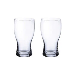 Villeroy & Boch Purismo Beer Pint Glasses Set Of 2