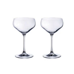 Villeroy & Boch Purismo Bar Champagne Coup Glasses Set Of 2