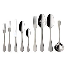 Villeroy & Boch Medina 64-Piece Stainless Steel Flatware Set