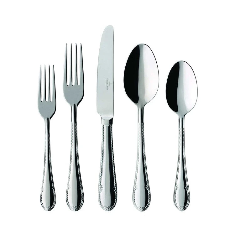 Villeroy & Boch Mademoiselle 20-Piece Stainless Steel Flatware Set 1 Villeroy & Boch Mademoiselle 20-Piece Stainless Steel Flatware Set
