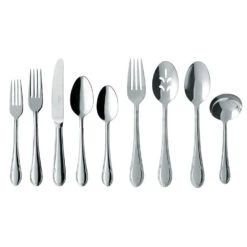 Villeroy & Boch Mademoiselle 64-Piece Stainless Steel Flatware Set
